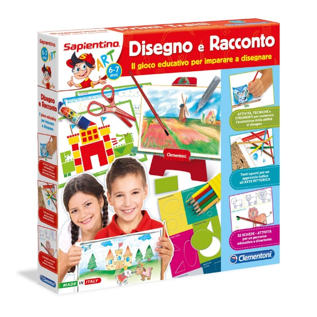Clementoni - Sapientino Le Mie Prime 100 Parole Gioco Educativo 2 Anni, Regalo Elettronico Parlante Italiano, Flashcards, Schede