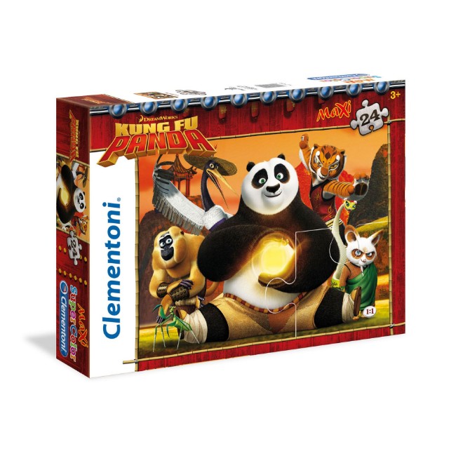 Paniate - Clementoni Puzzle 24 Maxi KungFu Panda Clementoni in offerta ...