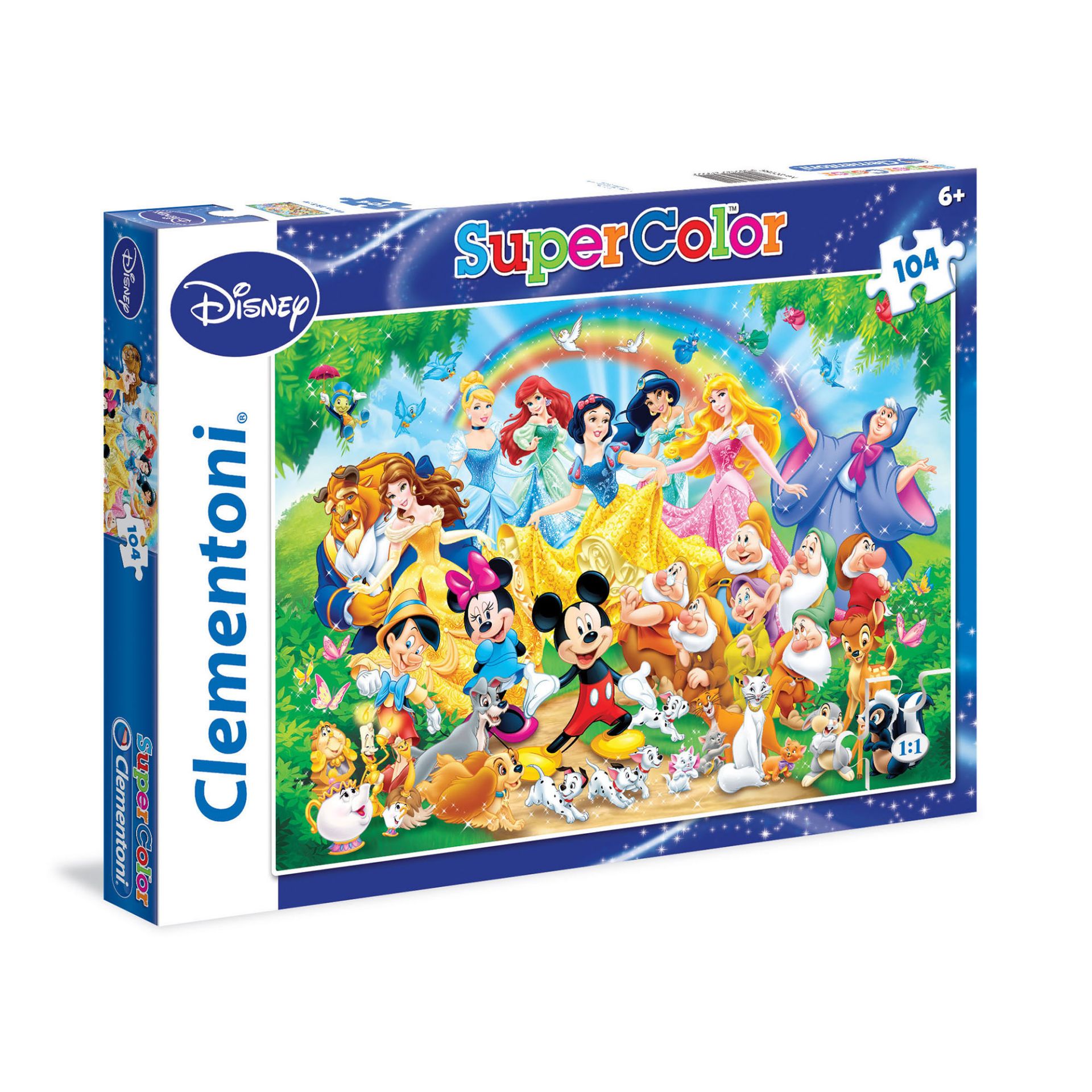 Paniate Clementoni Puzzle 104pz Disney Classic Clementoni in offerta