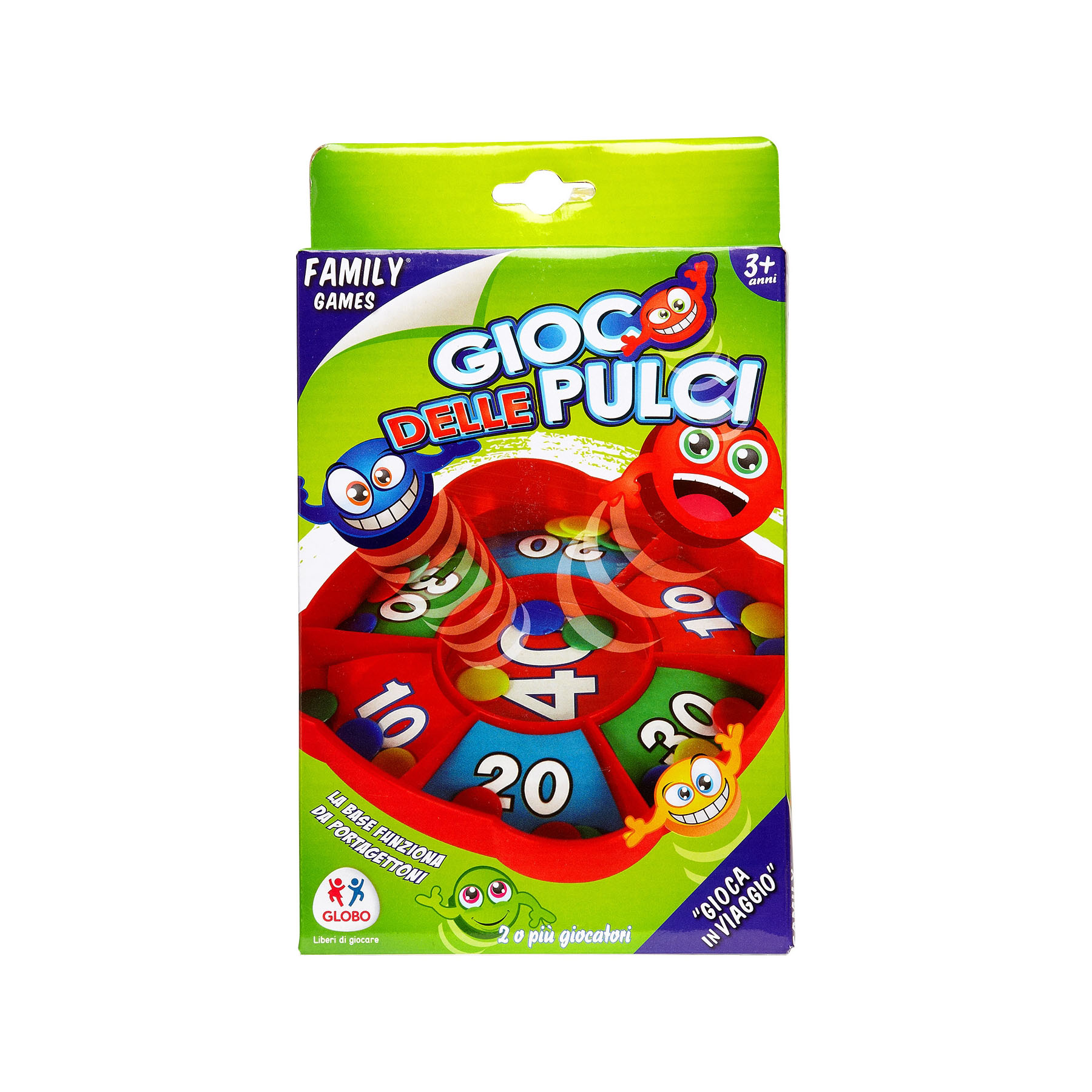 Paniate Gioco delle Pulci Tascabile/da Viaggio Globo in offerta da