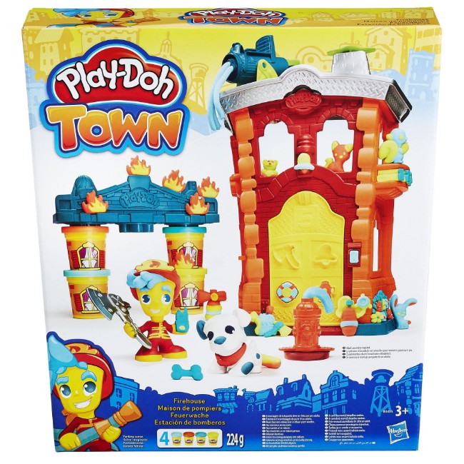 Paniate - Play Doh Town Caserma Vigili del Fuoco Hasbro in offerta da ...