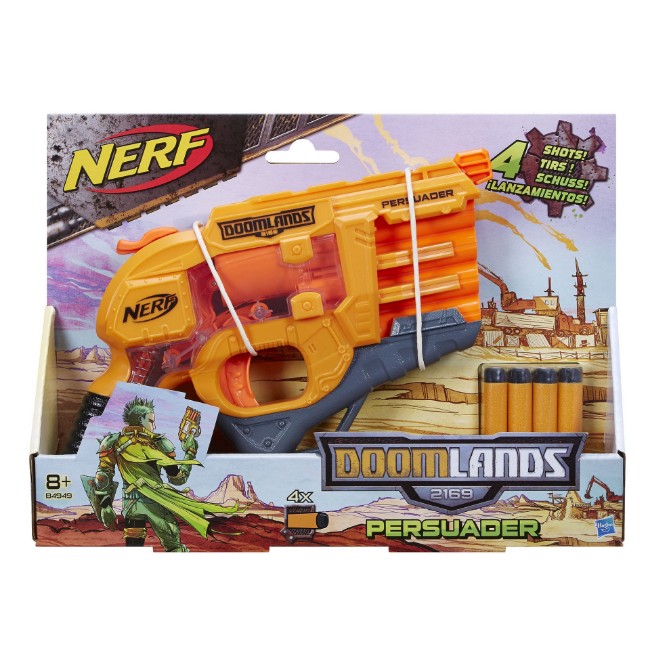 Hasbro Nerf Doomlands – Confezione Da 30 Dardi In Gommapiuma – Ricarica Ufficiale Per Blaster