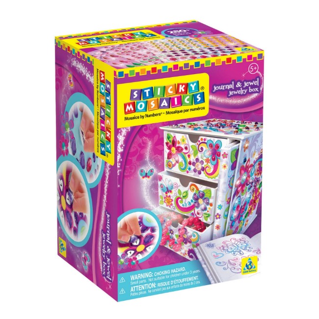 Kit Créatif Sticky Mosaics Sparkling Kittens Orb Factory - Autres jeux