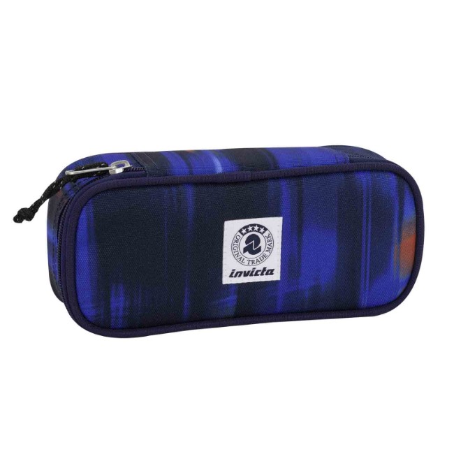 Portapenne Eco Invicta Office, Colore Blu, Dimensioni 20,5 X 4,5 X 4,5 Cm