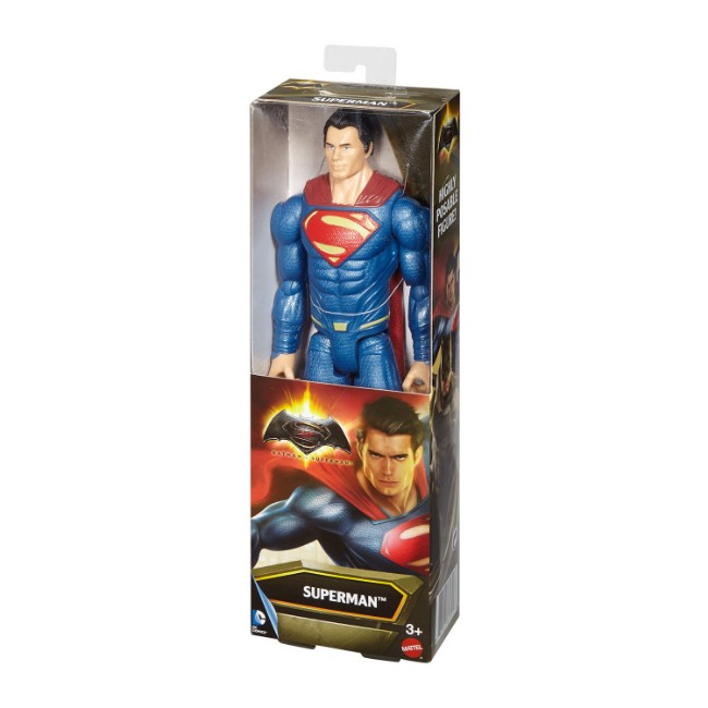 Paniate Batman vs Superman Action Figure Superman 30cm Mattel in