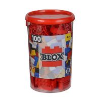 Immagine di SIMBA Blox barattolo 100 mattoncini Rossi (compatibile LEGO) 