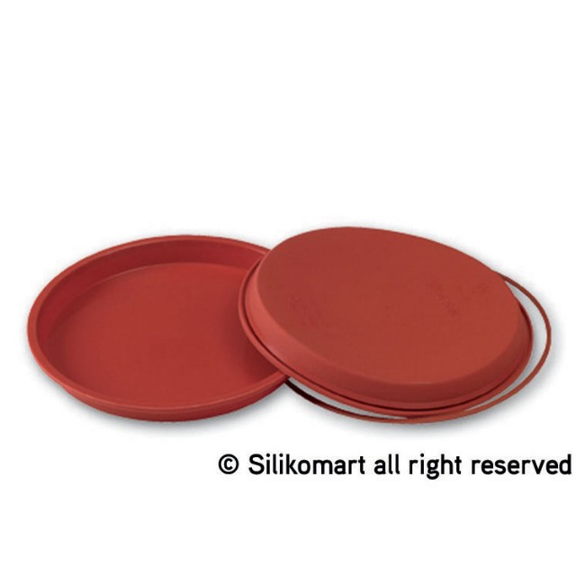 Immagine di Stampo in Silicone Tegame Pizza Ø280xh20mm + Anello 
