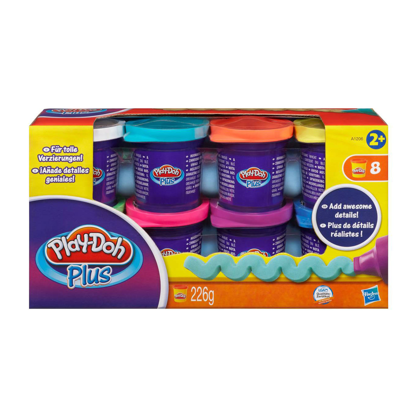 Paniate - Play-Doh Plus 8 Vasetti Hasbro in offerta da Paniate
