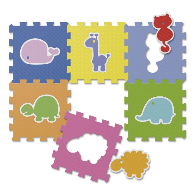Paniate - Shop online per Infanzia, Gioco, Giardino, Barbecue, Piscine . Tappeto  Puzzle Animali di Chicco Chicco in offerta da Paniate