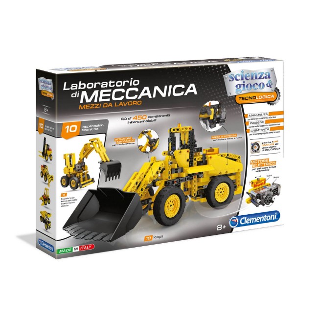 COSTRUZIONI CLEMENTONI STEM 'ELICOTTERO' 6 £ LAB MECCANICA SCATOLA-M - COSTRUZIONI VARIE - Mr Summer