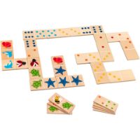 Immagine di Domino degli Animali in Legno 