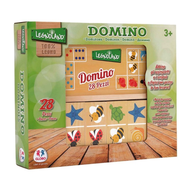 Immagine di Domino degli Animali in Legno 
