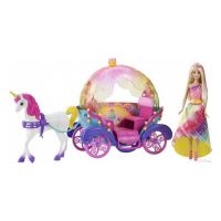 Doll Barbie Carrozza Arcobaleno Paniate Barbie Principessa
