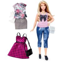 Immagine di Barbie Fashionistas + 2 outfit Barbie 