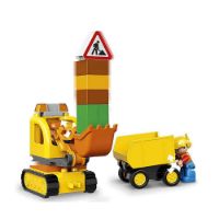 Immagine di LEGO DUPLO Camion e scavatrice cingolata 10812 