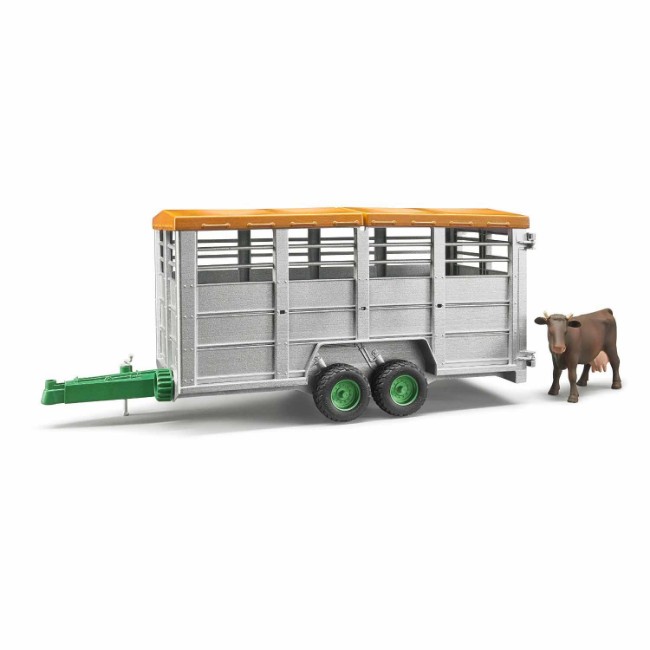 Immagine di Rimorchio Trasporto Bestiame con 1 Mucca 02227 