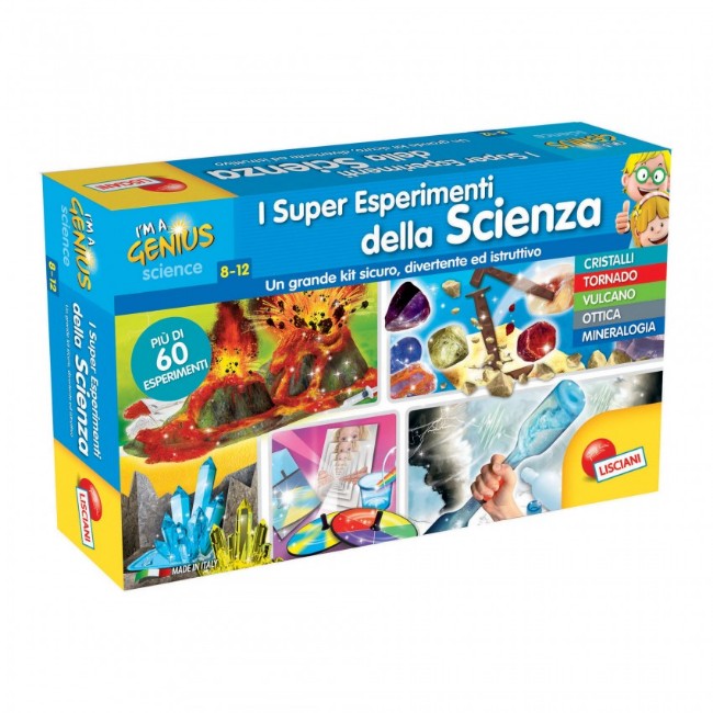 Paniate Piccolo Genio i Super Esperimenti della Scienza Lisciani