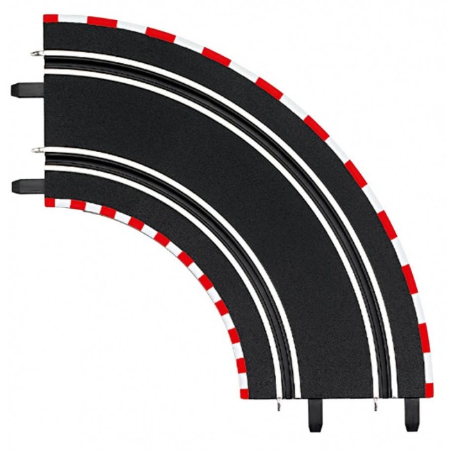Immagine di Carrera Go!!! Curva per Pista Scala 1:43 2 pezzi 