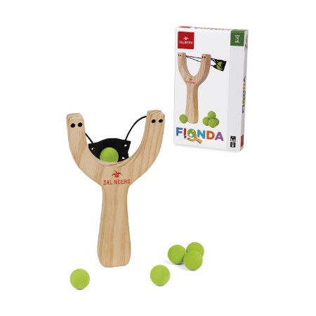 Immagine di Fionda in Legno con 6 Palline Soft 