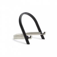 Immagine di Umbra Udock Porta Tablet, Metallo Fuso/Silicone, Nero/Nickel 