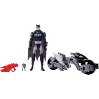 Immagine di Justice League Batman 30cm + Moto trasformabile 