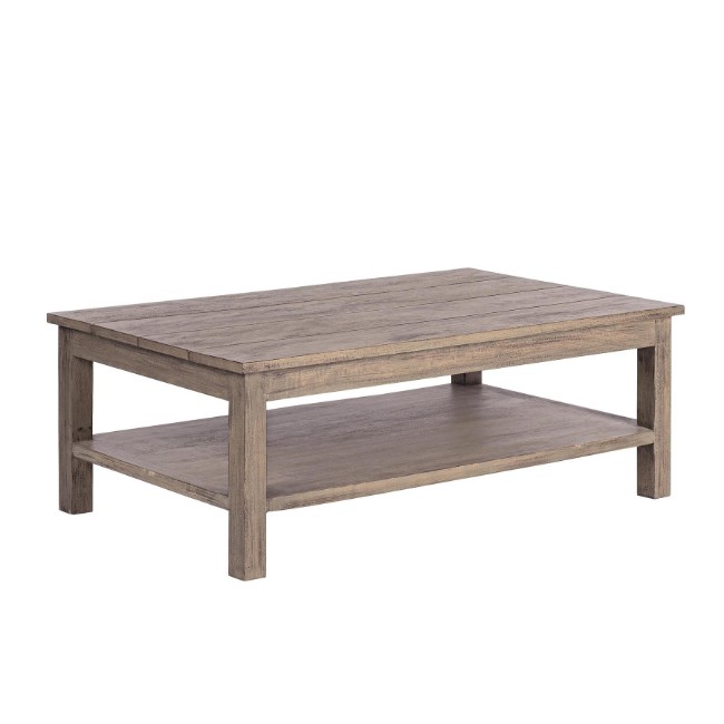 Immagine di Tavolino da Salotto Bizzotto Brasilia in Legno di Mango 110x65 cm