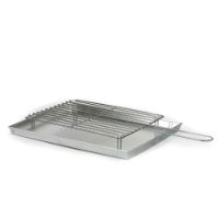 Immagine di Set Griglia Bbq e Leccarda per Forno a Legna 