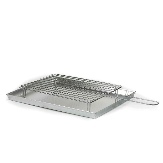Paniate - Set Griglia Bbq e Leccarda per Forno a Legna Fontana in offerta  da Paniate