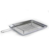 Immagine di Set Griglia Bbq e Leccarda per Forno a Legna 