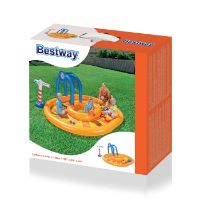 Immagine di Piscina Play Center Gonfiabile Bestway Trenino 53061 con Spruzzi d'Acqua