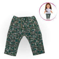 Immagine di Pantaloni Kaki per Bambole Ma Corolle 