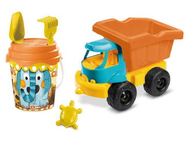 Paniate - Camion Set con Secchiello Ø17cm e Accessori Mondo in offerta ...