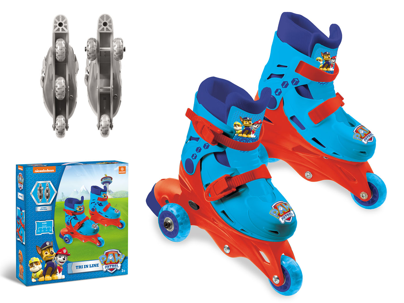 Paniate - Pattini in linea-3 ruote Paw Patrol Mondo in offerta da Paniate
