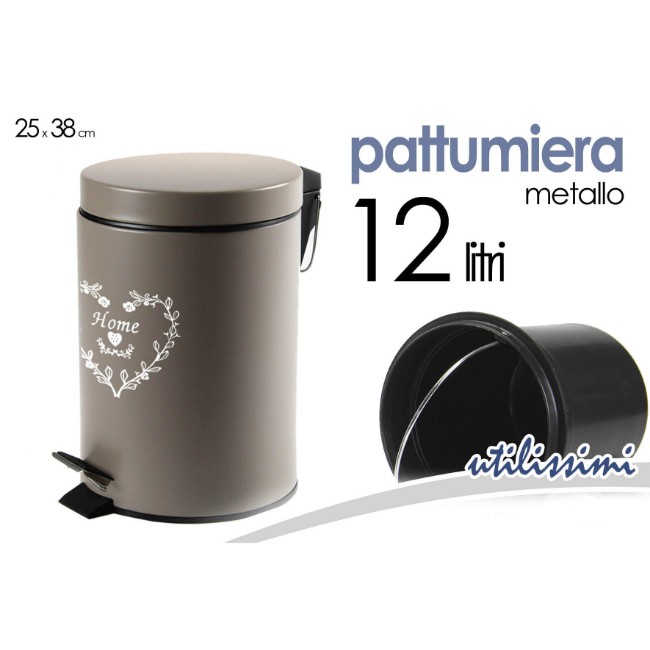 Sportello basculante in acciaio inox per pattumiera da cucina a incasso | 170x170mm