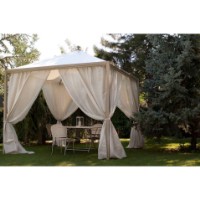 Gazebo Unosider Ottoemezzo 350x350cm Sabbia  
