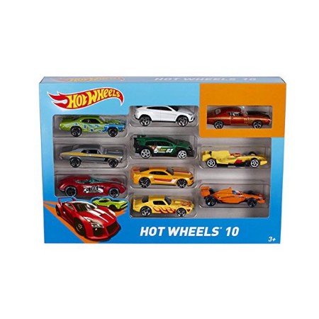 Immagine di Hot Wheels Confezione 10 Veicoli 