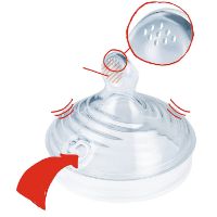 Immagine di 2 Tettarelle Nature Sense 6-18m 
