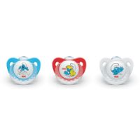 Immagine di 2 Succhietti Puffi in Silicone 0-6mesi 