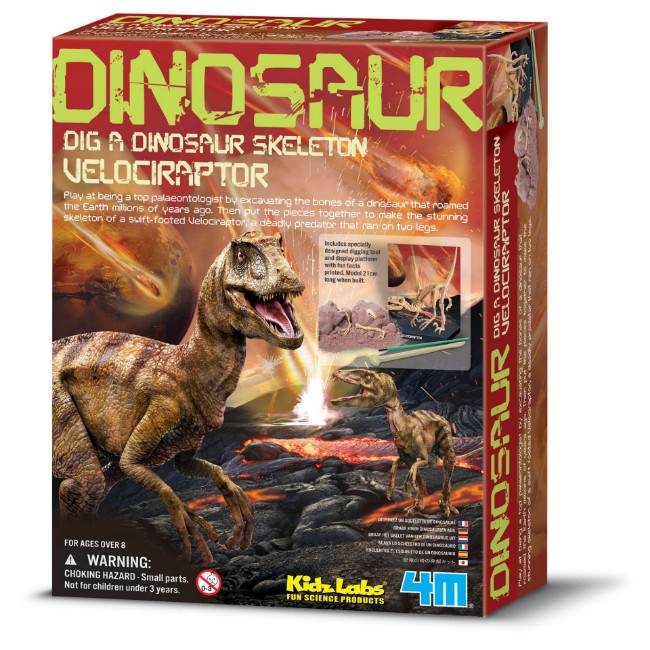 Immagine di Scava un Fossile di Velociraptor 