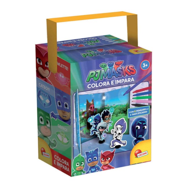 Paniate - PJ Masks Colora-Impara Essere un Eroe Lisciani Giochi in ...
