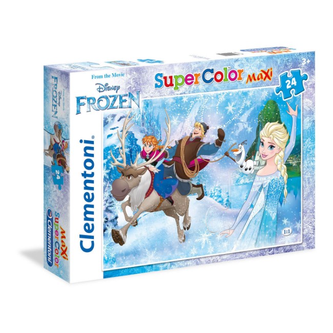 Paniate - Puzzle 24 Maxi Frozen: Two Sisters, One Heart Clementoni in ...