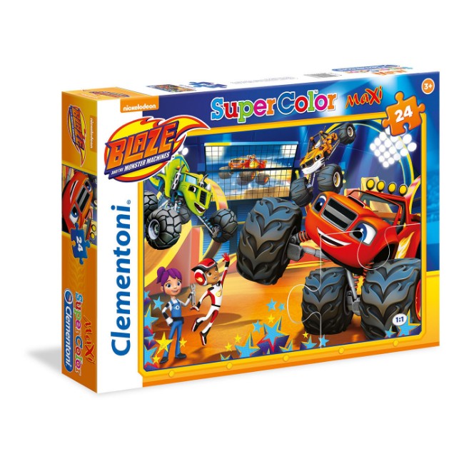 Paniate - Puzzle 24 Maxi Blaze and The Monster Machine Clementoni in ...