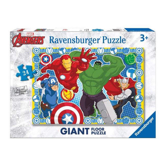 Immagine di Puzzle da Pavimento Avengers 24 pezzi 