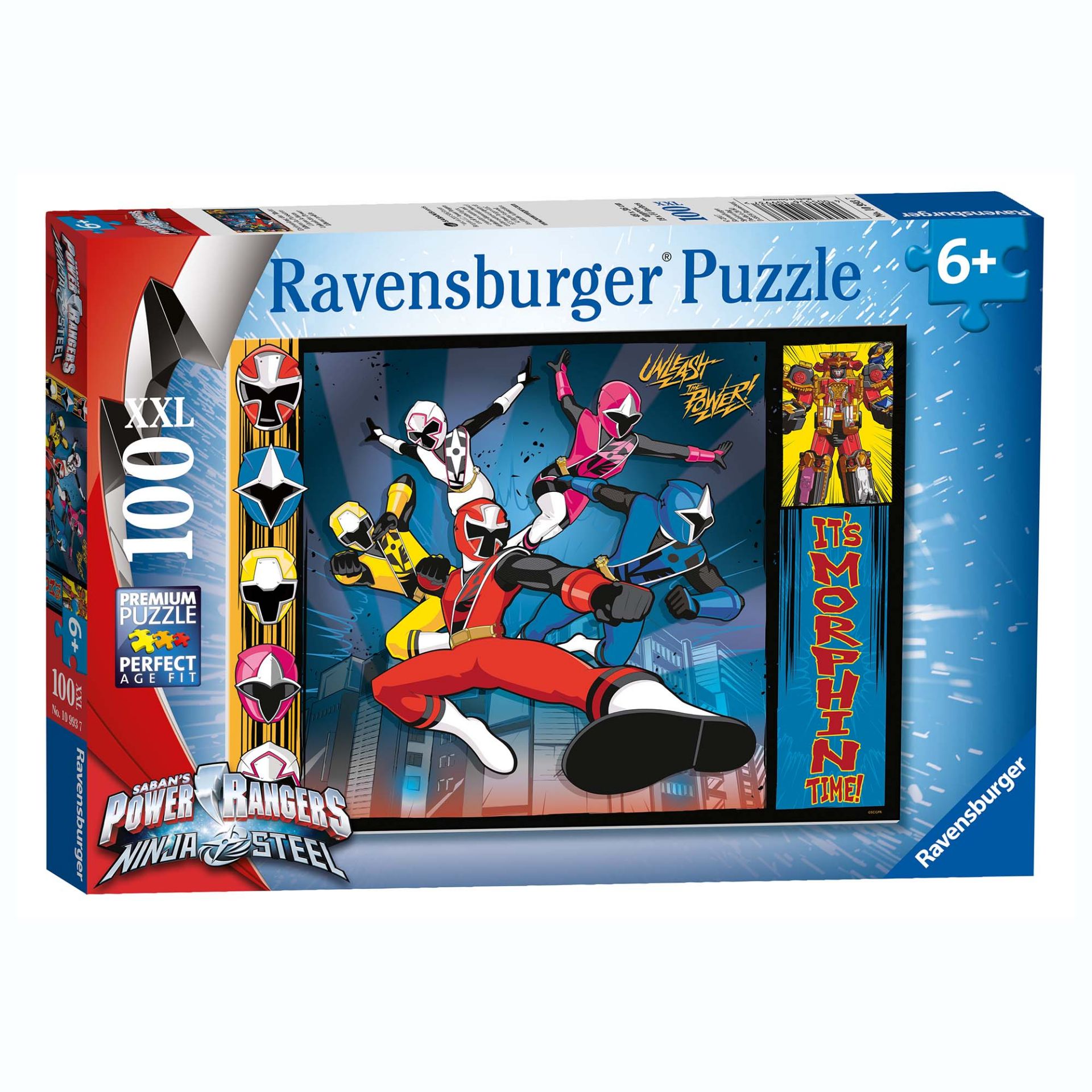 Paniate - Puzzle 100 pezzi Power Rangers Dino Ravensburger in offerta ...