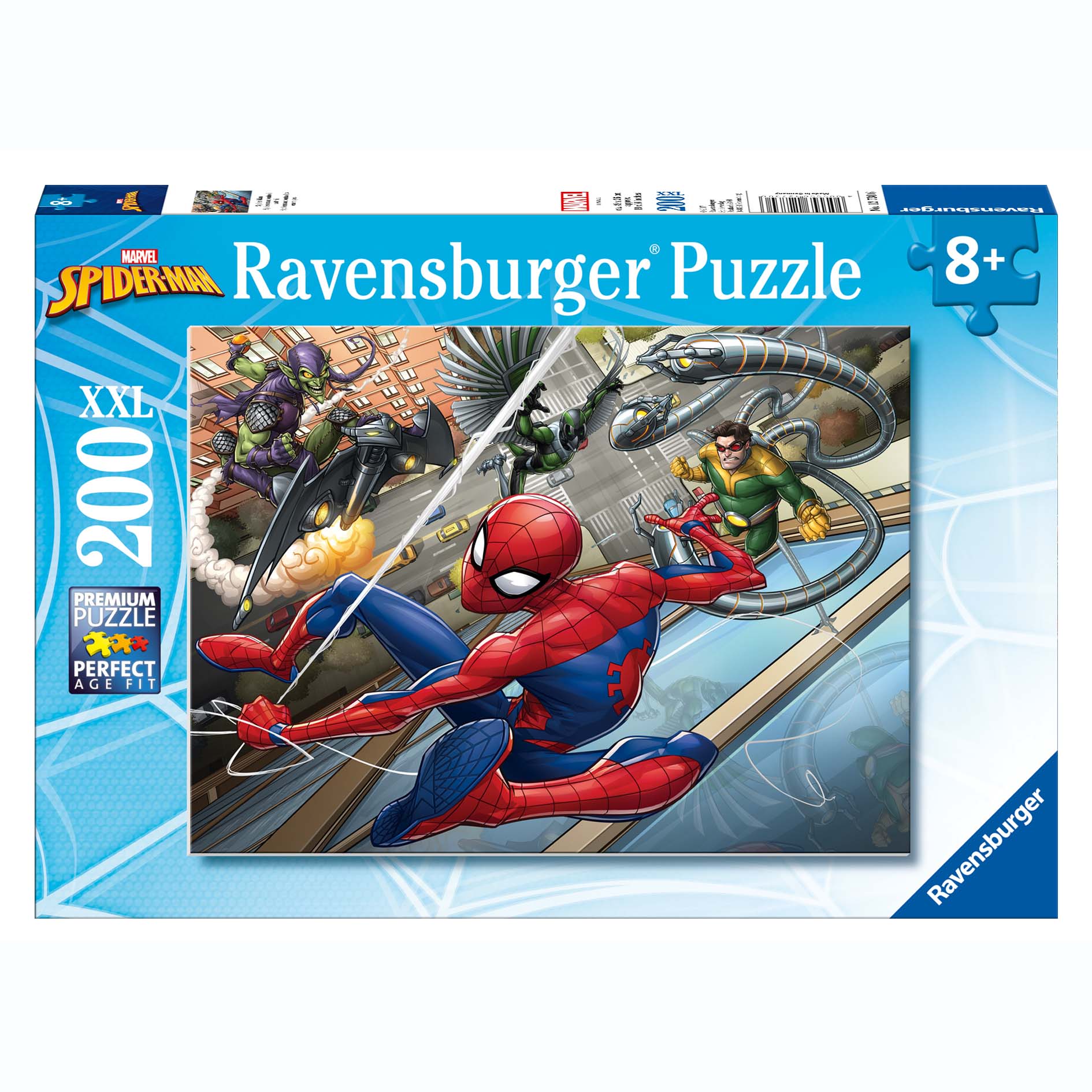 Puzzle Spiderman Marvel 4x100 Pe&ccedil;as | Loja Da Crian&ccedil;a