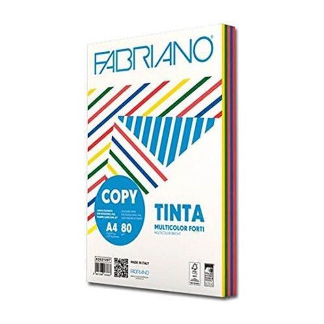 Immagine di Carta per Fotocopie Copy Tinta Multicolor Forti (A4 250 Fogli 80 g/m2) 
