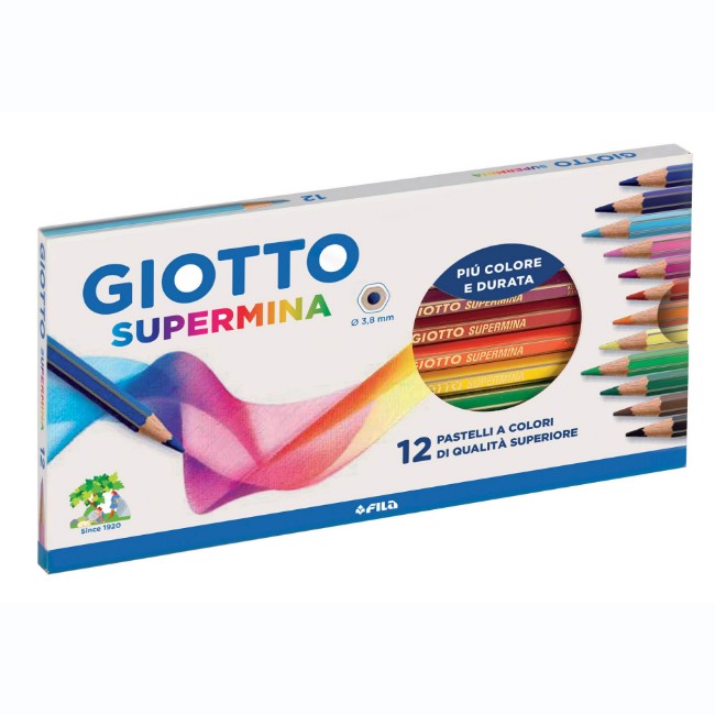 Immagine di 12 Pastelli Supermina 