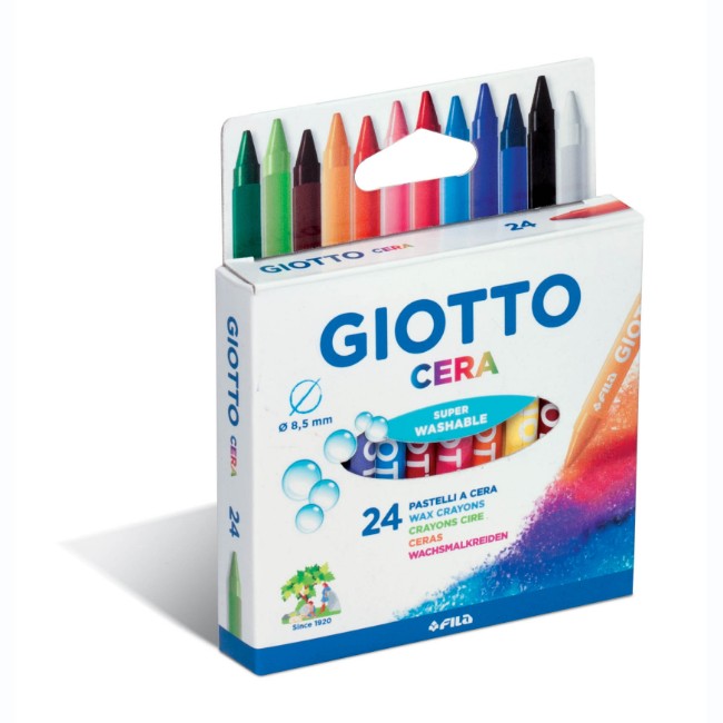 Immagine di 24 Pastelli a Cera 