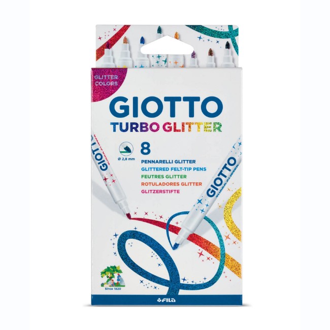 Immagine di Pennarelli Turbo Glitter (8 Pezzi) 