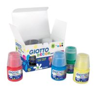 Immagine di Tempere Acriliche Decor Acrylic Matt Effetto Opaco (6 Flaconi da 25ml) 